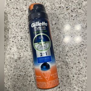 Gillette Fusion Proglide Sensitive Gel 2 in 1 - Ocean Breeze